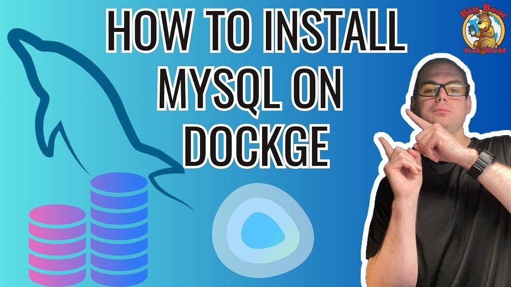 How To Install Mysql On Dockge Bigbearvideos Big Bear Community