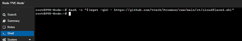 Installing Cloudflare Tunnels on Proxmox Via Cloudflared LXC ...