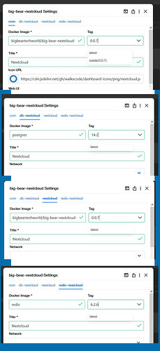 Nextcloud Settings Tags