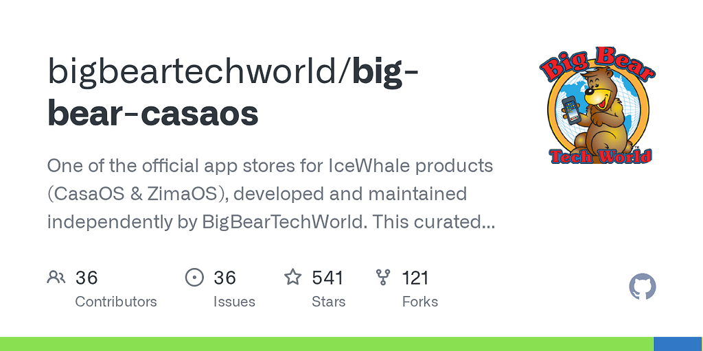 Added Spacedrive to BigBearCasaOS - BigBearCasaOS Change Log - Big