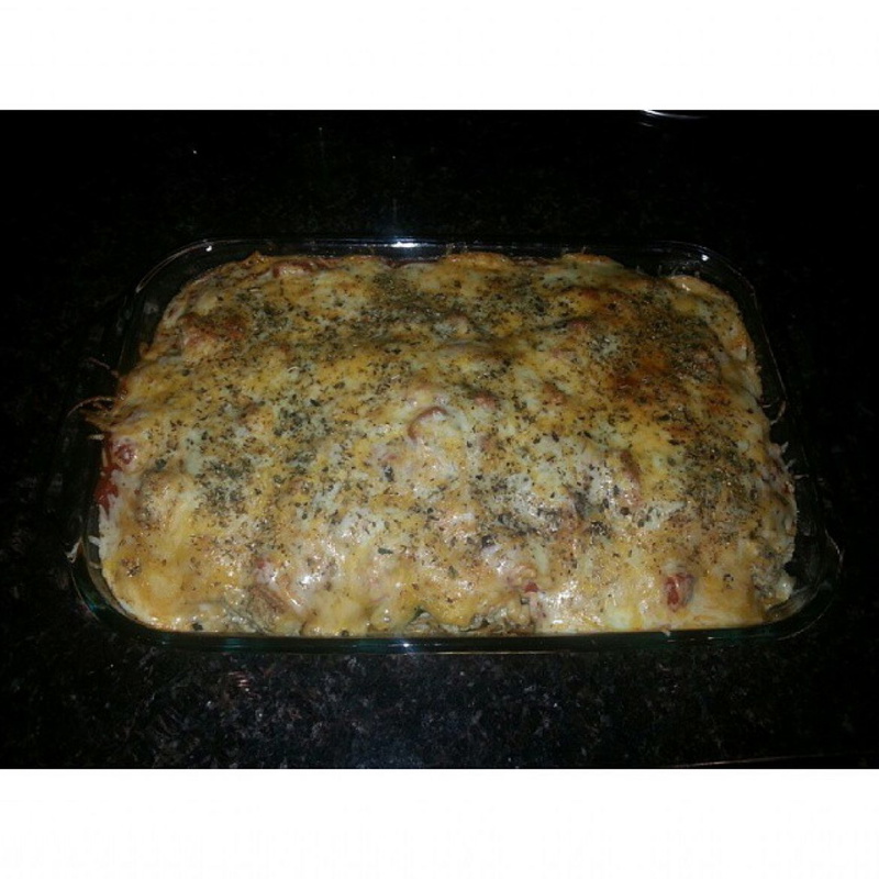 Turkey Baked Spaghetti - Audra's Style!