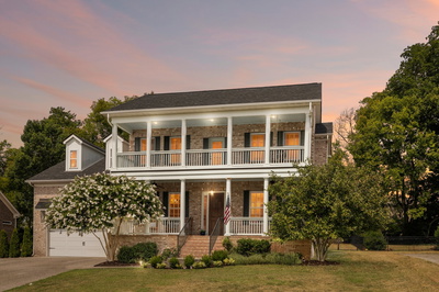 Exterior view of 1389 Round Hill Ln in Spring Hill, TN