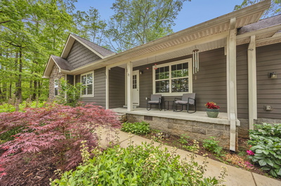 Exterior view of 27 Lightning Bug Lane in Sewanee, TN