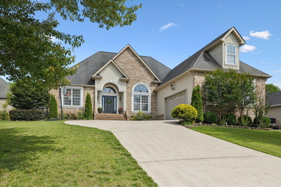 Exterior view of 7579 Nightfall Circle in Ooltewah, TN