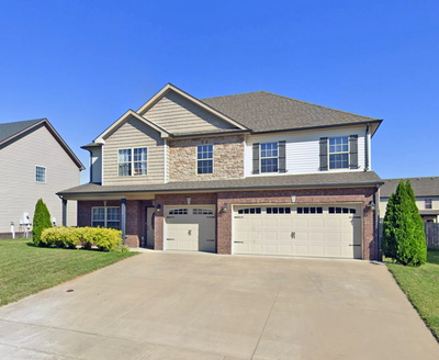 Exterior view of 105 Raider Drive in Clarksville, TN