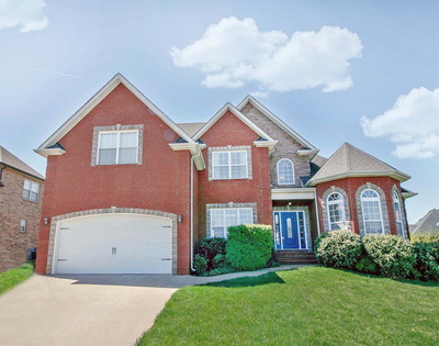 Exterior view of 1540 Edgewater Lane in Clarksville, TN