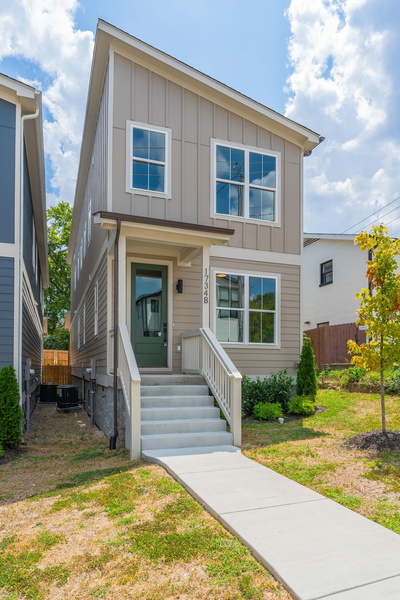 Exterior view of 1734B Kellow St in Nashville, TN