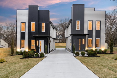 Exterior view of 1717 Luton St in Nashville, TN
