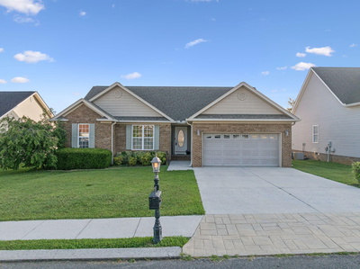 Exterior view of 8447 Lexie Lane in Ooltewah, TN
