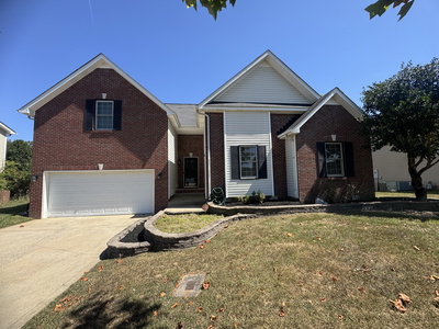 Exterior view of 2759 Ridgepole Dr in Clarksville, TN