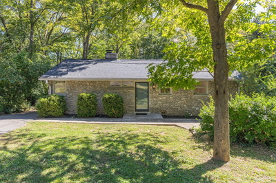 Exterior view of 4712 Vicar Dr in Nashville, TN