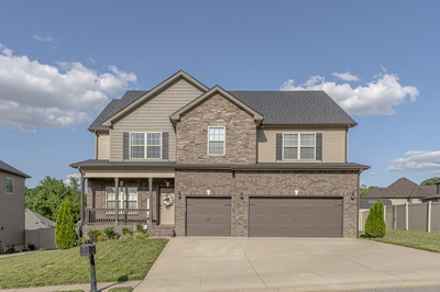 Exterior view of 305 Winter Terrace Ln in Clarksville, TN