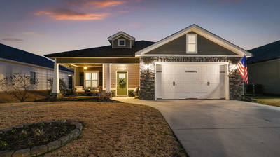 Exterior view of 116 Huntley Meadows Drive in Rossville, GA
