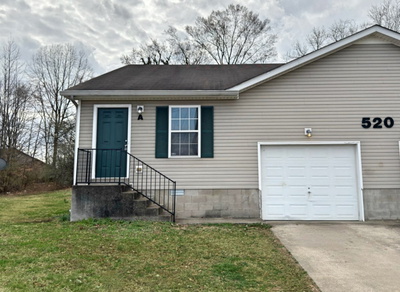 Exterior view of 520 Luxury Dr in Clarksville, TN