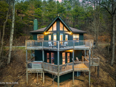Exterior view of 720 Octagon Drive in Gatlinburg, TN