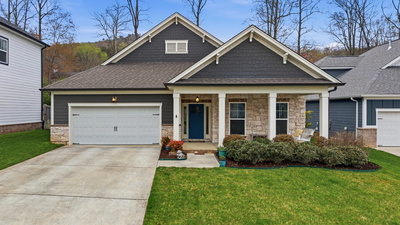 Exterior view of 555 Deer Valley Drive in Hixson, TN