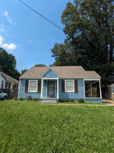 Exterior view of 3534 BOWEN AVE in Memphis, TN