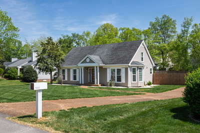Exterior view of 540 Riverview Dr in Franklin, TN