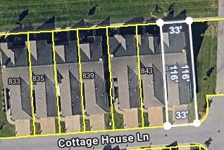 Exterior view of 845 Cottage House Ln in Nolensville, TN