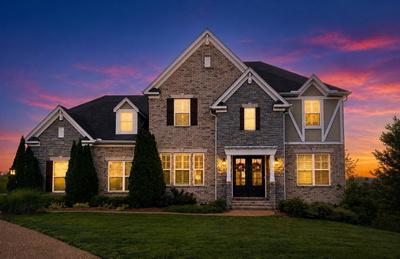 Exterior view of 9963 Lodestone Dr in Brentwood, TN