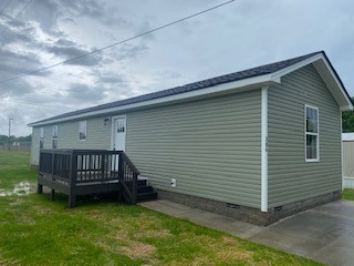 Exterior view of 306 Jennifer St Lot 39 in Oak Grove, KY