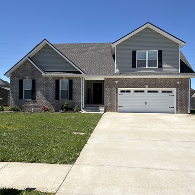 Exterior view of 1036 Rushmore Rd in Clarksville, TN